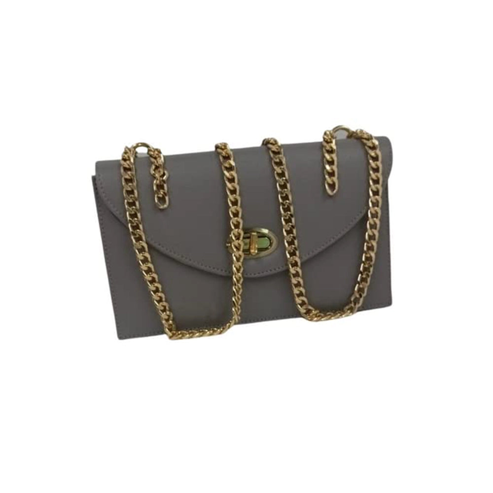 SF BAG 79 Leather Grey Handbags